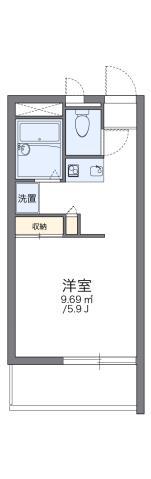 レオパレスマツヤ(1K/2階)の間取り写真