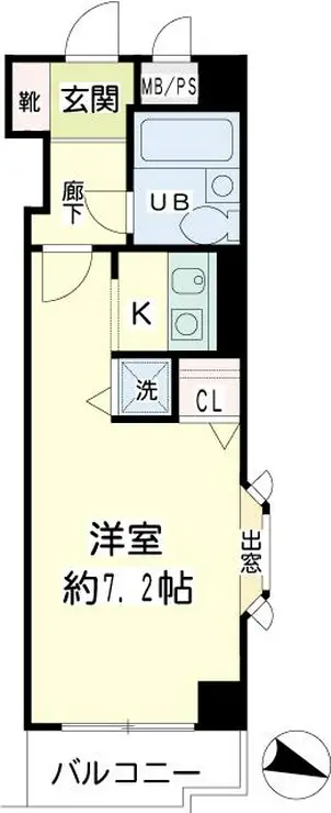 NICアーバンプラザ天王町 3階階 間取り