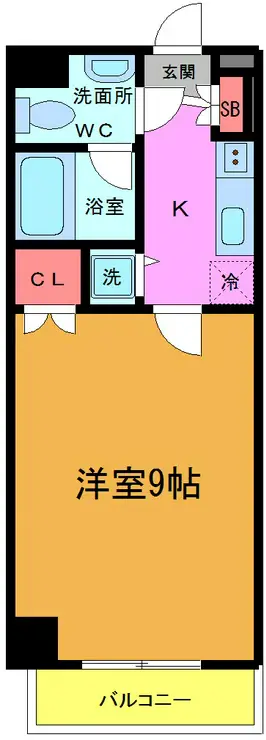 エスポワール本八幡 5階階 間取り