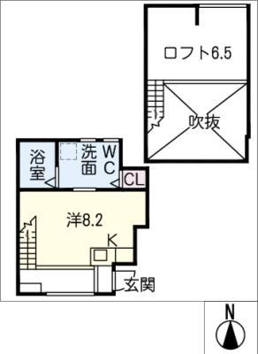 ESPRESSO稲沢(ワンルーム/1階)の間取り写真