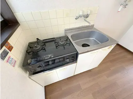 笠間ハイツN棟(1K/2階)の外観写真