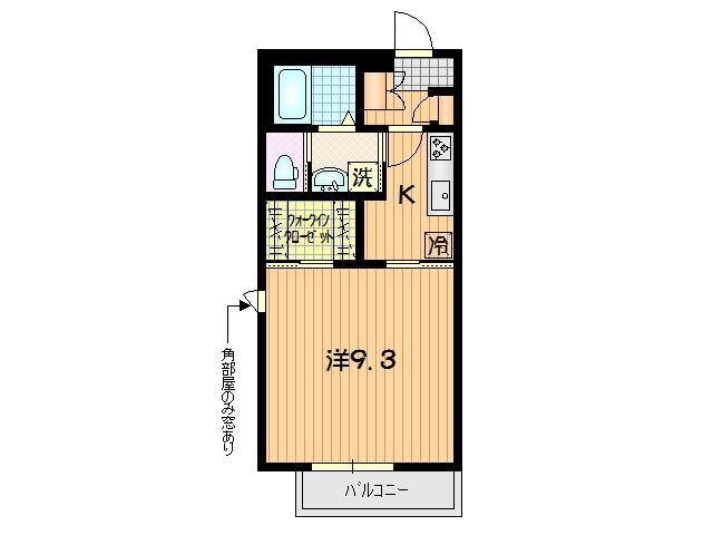 SHAMAISON PLANT B(1K/2階)の間取り写真