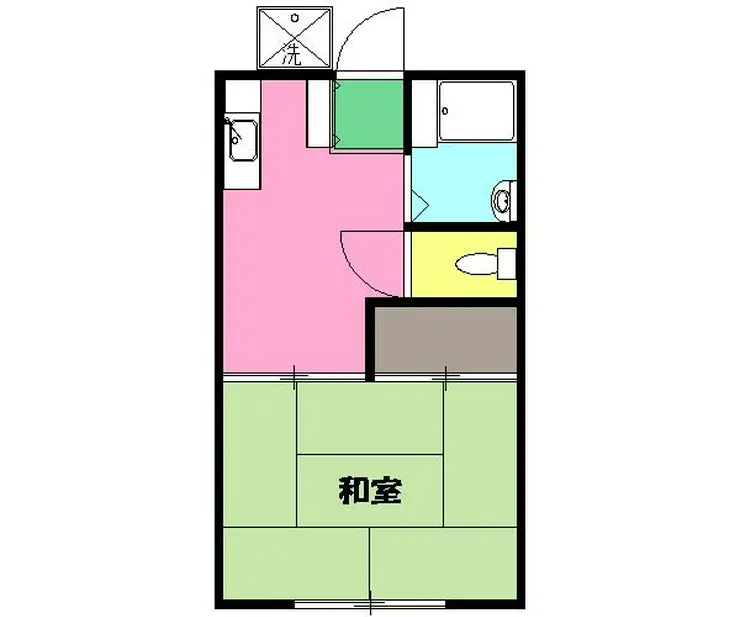 塚本ハウス 2階階 間取り