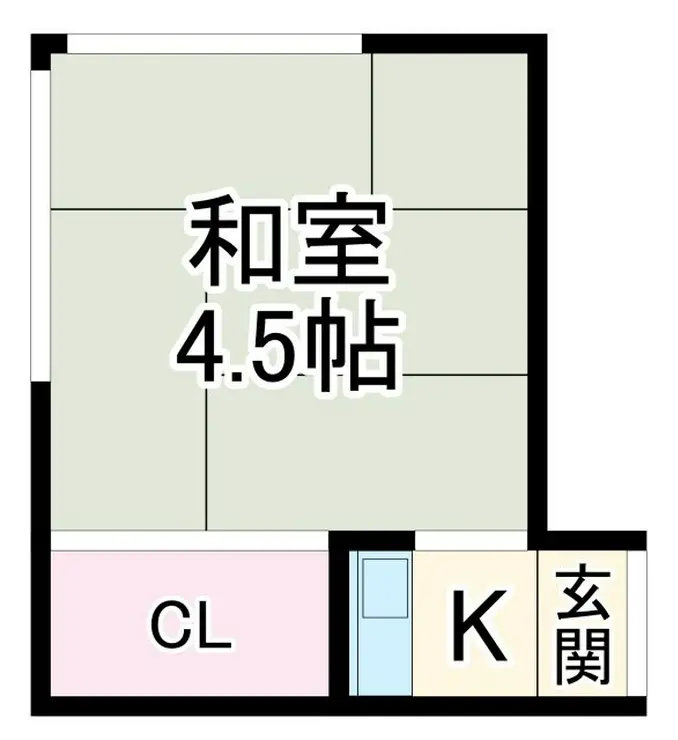 幸福荘 2階階 間取り