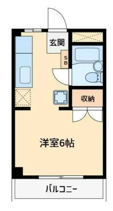 メゾングリーンライフ 1階階 間取り