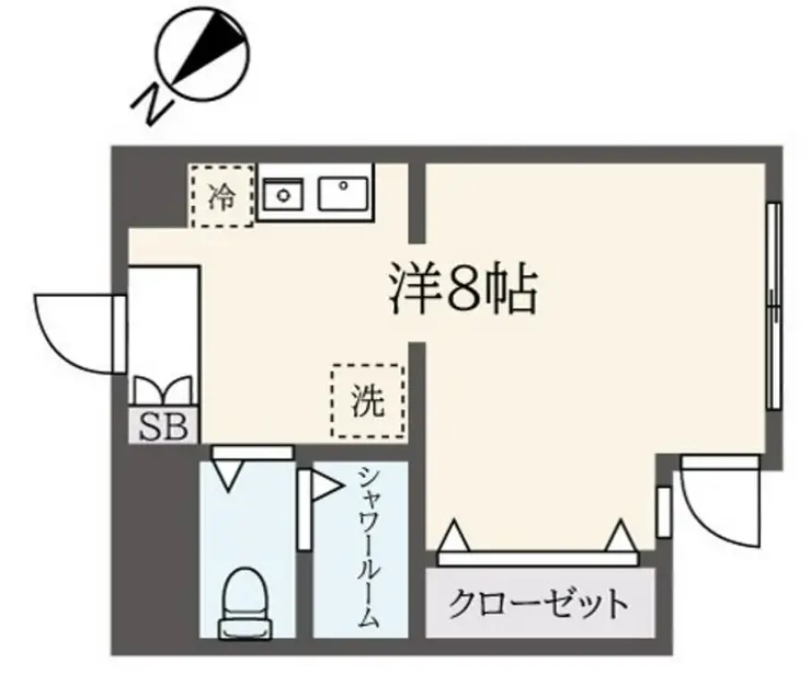 サンクレール相模原 2階階 間取り