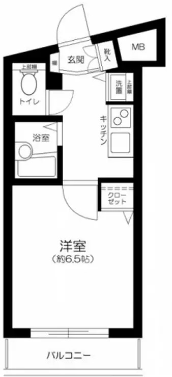 グランド・ガーラ渋谷 5階階 間取り