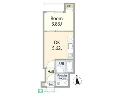 LE CIEL KAMISYAKUJII(1DK/1階)の間取り写真