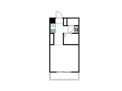 盟和ハイツ(1K/1階)の間取り写真