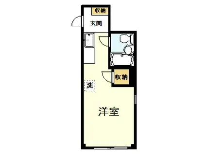 国分寺べんとみビル(ワンルーム/3階)の間取り写真