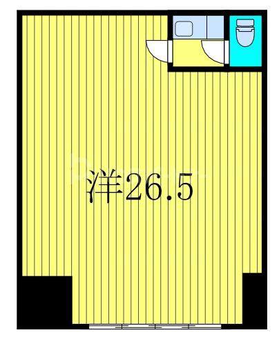 レグルス近藤(ワンルーム/1階)の間取り写真