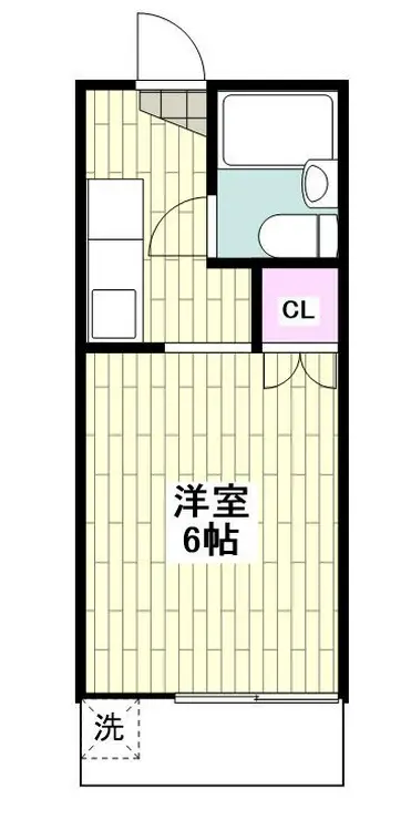 ヴェルデ篠原 3階階 間取り