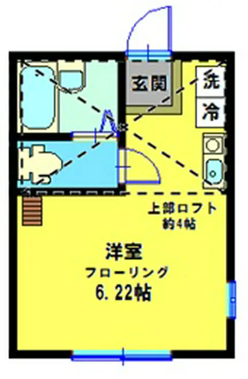 ルミエール東寺尾 2階階 間取り