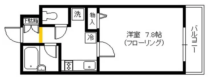 メテオライト 2階階 間取り