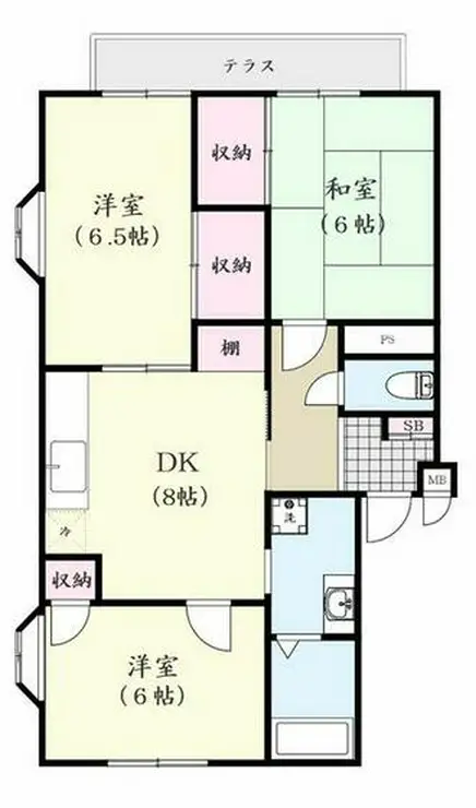 アクティブホソイA 1階階 間取り