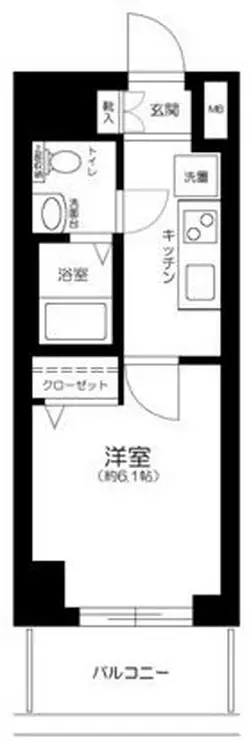 ステージグランデ高輪 3階階 間取り