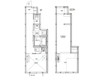 CIK24(ワンルーム/1階)の間取り写真
