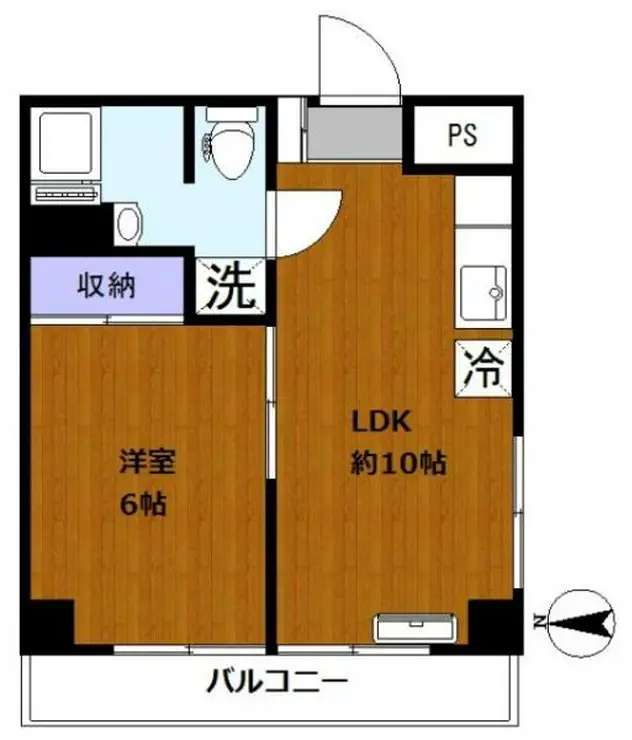 コアメゾン川崎 7階階 間取り
