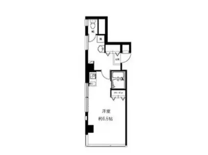 グリタァ小川町(ワンルーム/3階)の間取り写真