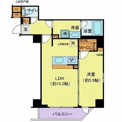 LEXE文京白山(1LDK/3階)の間取り写真