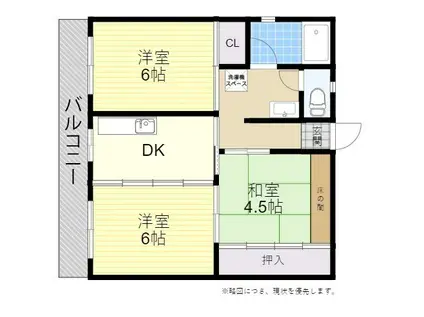 NOBLE新栄(3K/3階)の間取り写真