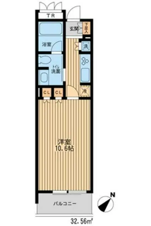 HF新横浜レジデンス 7階階 間取り