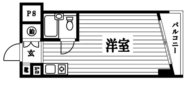 第32宮庭マンション 5階階 間取り