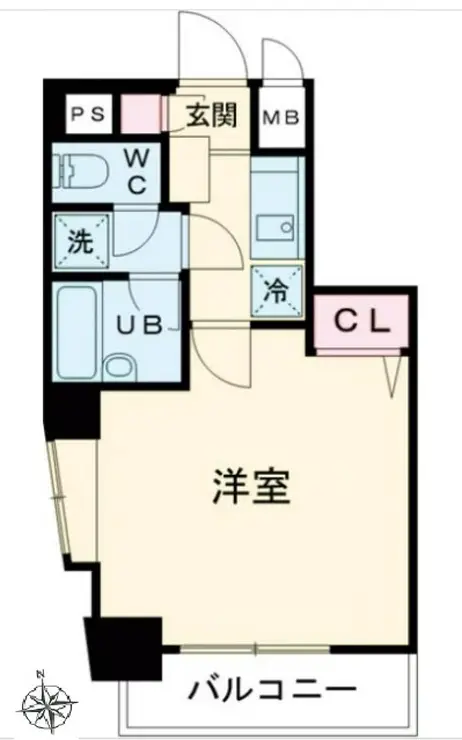 ティアラ大崎 6階階 間取り