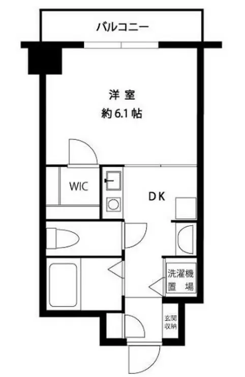 アサカシオン三軒茶屋 3階階 間取り