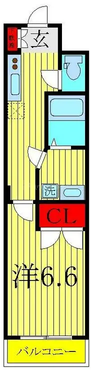 トレランス 2階階 間取り