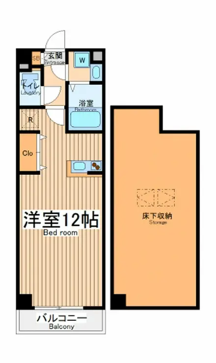 ルネス・カトー弐番館 3階階 間取り