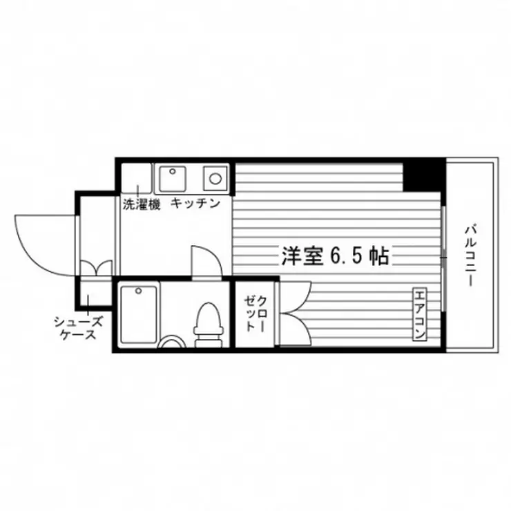 アールグレー中神 3階階 間取り