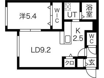 AVANTI STAGE(1LDK/4階)の間取り写真