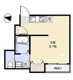レガーロ新小岩(ワンルーム/1階)の間取り写真