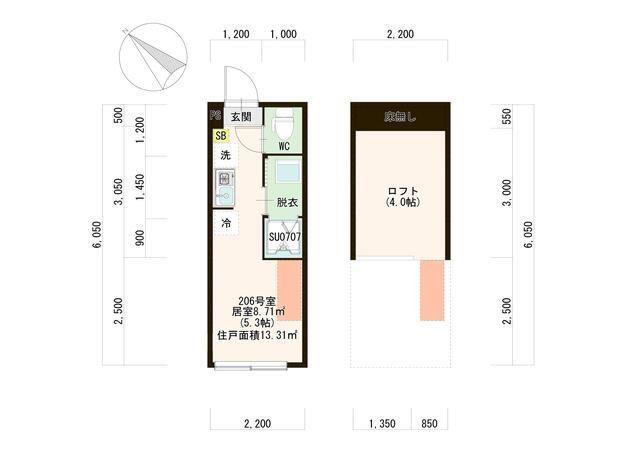 ハーモニーテラス宮本町V IOT 独洗付 ネットフリー 100有