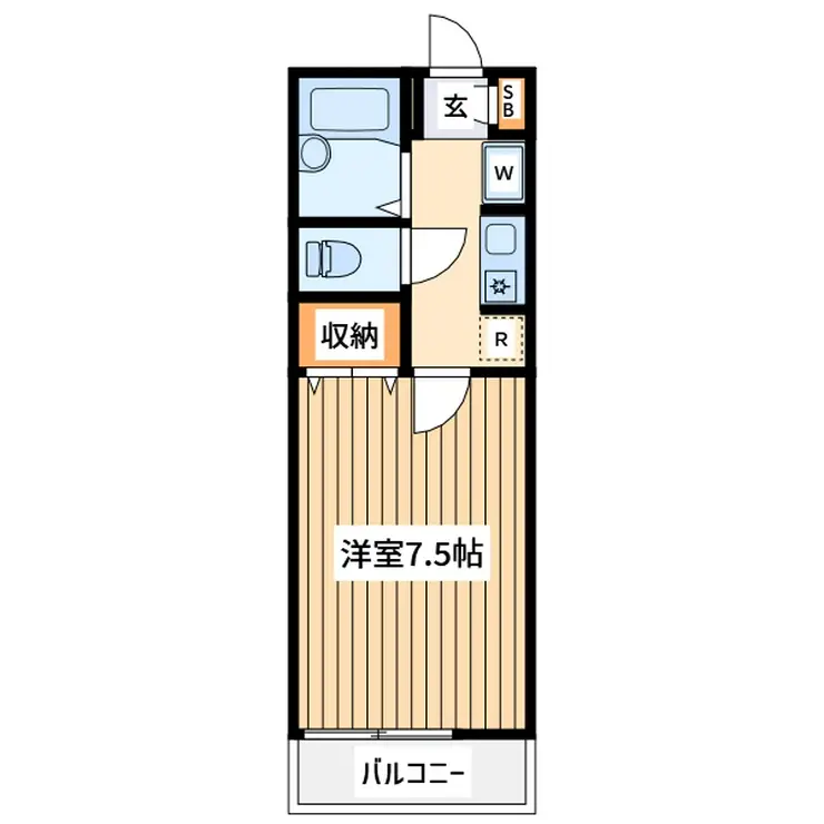 コートK 2階階 間取り