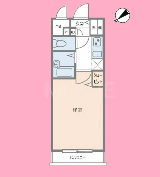 トーシンフェニックス新横濱イクシール 10階階 間取り