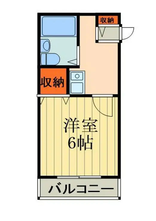 ヴィラヌーボ 2階階 間取り