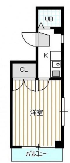 第2YKCビル(1K/4階)の間取り写真
