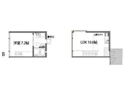 YSHOUSERD-09(1LDK/1階)の間取り写真