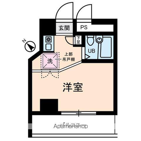 ダイホープラザ川崎(ワンルーム/7階)の間取り写真