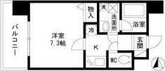 エコロジー栄レジデンス(1K/9階)の間取り写真
