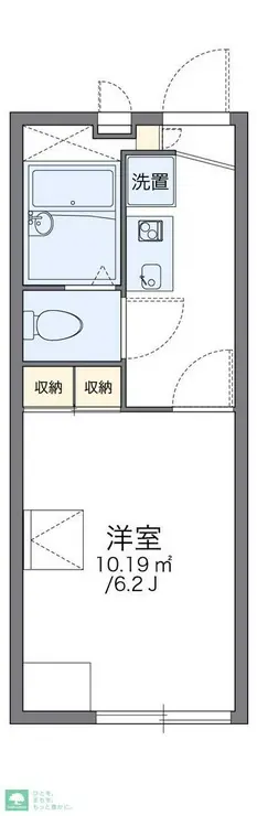 レオパレスメゾンドラフィネ成城 1階階 間取り