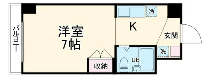 エストレージャ湘南 1階階 間取り