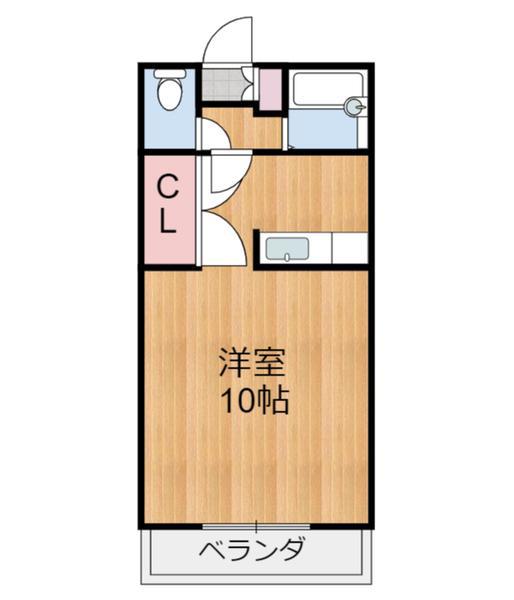 A-STEP南高松(ワンルーム/4階)の間取り写真