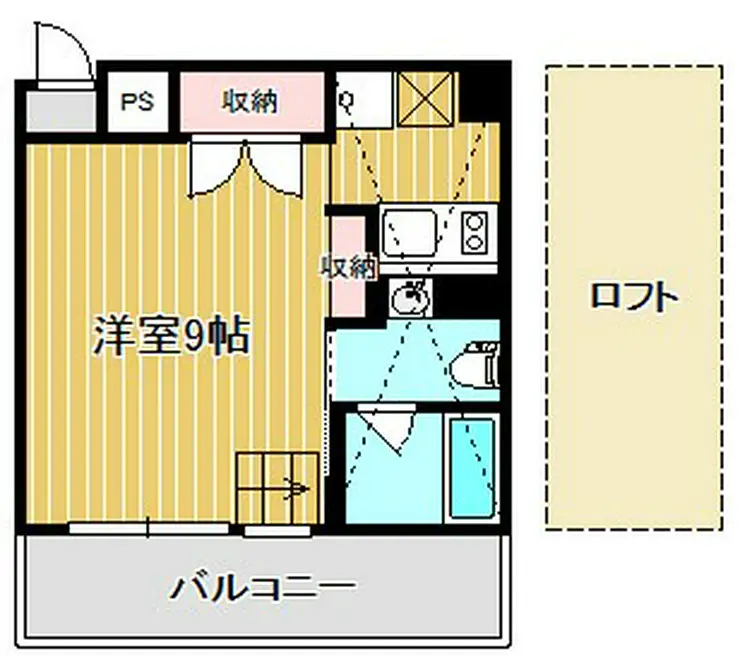 シュロス武蔵新城 6階階 間取り