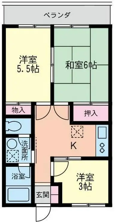 セトルプレイス相武台 3階階 間取り