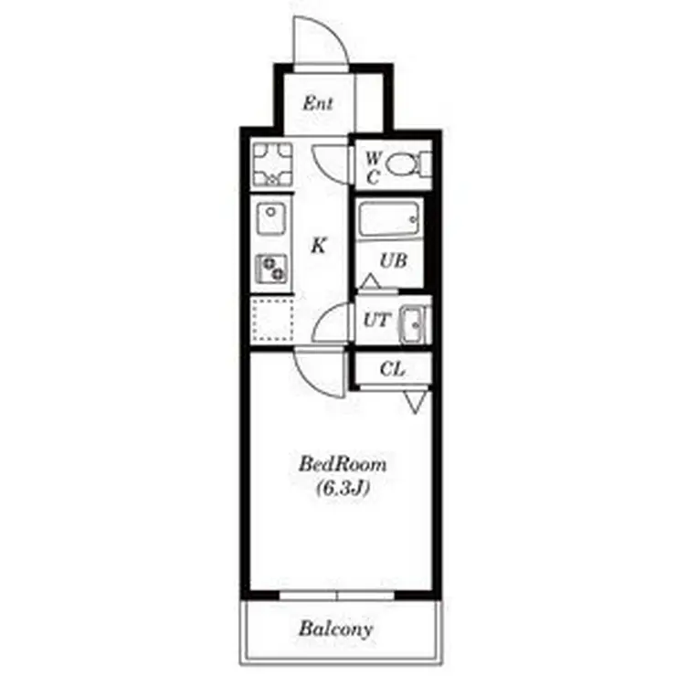 セントランド所沢 2階階 間取り