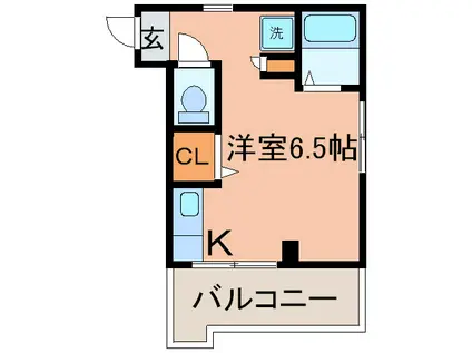 第5三信ビル(ワンルーム/4階)の間取り写真