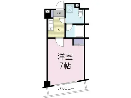 T・REST(1K/3階)の間取り写真